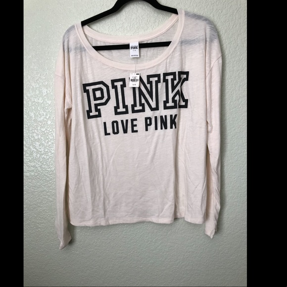 PINK Victoria's Secret Tops - PINK By Victoria’s Secret thin light long sleeve